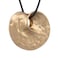 JAOYU Hippie Necklace for Women Boho Pendant Vintage Leather Long Necklace Chunky Adjustable Gold Circle Statement Jewelry