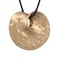 JAOYU Hippie Necklace for Women Boho Pendant Vintage Leather Long Necklace Chunky Adjustable Gold Circle Statement Jewelry