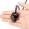 Jovivi Natural Ice Obsidian Fox Crystal Necklace Healing Stones Gemstone Necklaces Pendant Protection Amulet Charm
