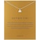 LANG XUAN Good Luck Elephant Pendant Friendship Chain Necklace with Meaning Card for Women Silver Gift