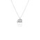 LANG XUAN Good Luck Elephant Pendant Friendship Chain Necklace with Meaning Card for Women Silver Gift