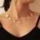 Lydow Charm Necklace for Women Shell Beach Summer Sun Starfish Turtle Necklaces Pendant Seashell Boho Jewelry Gifts Paperclip Chain Beachy Her