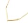 MOMOL Sideways Initial Necklace for Women Gold Plated Large Letter Necklace