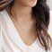 MOMOL Small Initial Necklace for Women Stainless Steel Tiny Letter J Personalized Name Necklace
