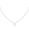 MOMOL Small Initial Necklace for Women Stainless Steel Tiny Letter L Necklace Personalized Name Necklace