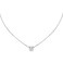 MOMOL Small Initial Necklace for Women Stainless Steel Tiny Letter W Necklace Personalized Name Necklace