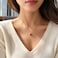 Monsefi Gold Tiger Eye Necklace for Women Small Pendant Everyday Jewelry