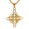 NIGHTCRUZ Witches Knot Necklace Celtic Knot Pendant with Triquetra Trinity