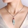 Oneress Palestine Map Necklace Arabic Pride Jewelry Durable Stainless Steel Chain Middle Eastern Heritage Pendant for Women Y5140White