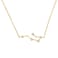 PAVOI 14K Yellow Gold Plated Astrology Constellation Horoscope Zodiac Necklace 1618 Aquarius