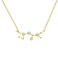 PAVOI 14K Yellow Gold Plated Astrology Constellation Horoscope Zodiac Necklace 1618 Sagittarius