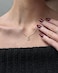 PAVOI 14K Yellow Gold Plated Cubic Zirconia Initial Necklace Letter Necklaces for Women K Initial