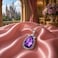 PRINCESS CUTENESS Princess Sofia the First Purple Teardrop Crystal Royal Amulet Rhinestone Silver Tone Pendant Necklace
