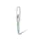 Santuzza 925 Sterling Silver Bamboo Leaves Pendant Cubic Zirconia Green Handmade Enamel Nature Leaf Pattern Pendant for Women