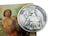 Westmon Works St Sebastian Prayer Set with Metal Token and Holy Card Patron Saint of Athletes