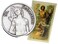 Westmon Works St Sebastian Prayer Set with Metal Token and Holy Card Patron Saint of Athletes