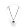Rico Industries NBA Basketball Golden State Warriors Bead Necklace with Molded Medallion