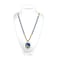 Rico Industries NBA Basketball Golden State Warriors Bead Necklace with Molded Medallion