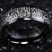 JUDE 8mm Black Stainless Steel Islamic Mulslim Shahada Ring 7