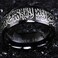 JUDE 8mm Black Stainless Steel Islamic Mulslim Shahada Ring 7