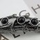 Caiyao Gothic Full Finger Armour Bendable Knuckle Joint Ring Punk Finger Claw Hand Paw Ring for Women Men Costume Cosplay Party Jewelry C black1