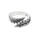 chakrit Angels Wing Feather Ring Thai Silver Jewelry for Women Men