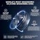 Egnaro Inner Arc Ergonomic Breathable Design Silicone Rings Mens with Half Sizes 14567 Rubber Wedding Bands 10mm Wide25mm Thick