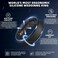Egnaro Mens Rings 85mm Wide2mm Thick Inner Arc Ergonomic Breathable Rubber Wedding bandsHypoallergenic for GymOutdoorGift17 Variety Pack with Half Size