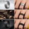 Egnaro Mens Silicone Rings 10mm Wide 25mm Thick Rubber Wedding Bands Multipack 147 Breathable Comfort Fit For Workout