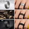 Egnaro Mens Silicone Rings 10mm Wide 25mm Thick Rubber Wedding Bands Multipack 147 Breathable Comfort Fit For Workout