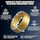 Egnaro Mens Silicone Rings 10mm Wide 25mm Thick Rubber Wedding Bands Multipack 147 Breathable Comfort Fit For Workout