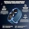 Egnaro Mens Silicone Rings 75mm Wide 25mm Thick Rubber Bands For Him Ergonomic Beveled Edge Two Tone Waterproof Workout Accessories
