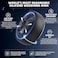 Egnaro Mens Silicone Rings 8mm Wide 25mm Thick Multipack Ergonomic Rubber Wedding Bands For Him Breathable Grooves For Workout