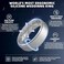 Egnaro Mens Silicone Wedding Rings 85mm Wide 2mm Thick Breathable Inner Arc Rubber Bands Hypoallergenic Flexible Rings for Gym Work Construction Electrical Outdoor Gift for Men 17 Pack