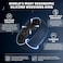 Egnaro Silicone Ring Men 14567 Multipack of Breathable Mens Silicone Rubber Wedding Rings Bands with Air Flow Grooves