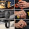 Egnaro Silicone Ring Men 14567 Multipack of Breathable Mens Silicone Rubber Wedding Rings Bands with Air Flow Grooves