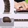 Forthee Silicone Wedding Ring for Men Breathable Airflow Inner Curve Mens Rubber Wedding Engagement Bands for Crossfit Workout