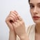HZMAN 8mm Moon Star Sun Statement Ring Stainless Steel Boho Jewelry for Women Men Gold 8