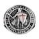 HZMAN Knights Templar Put On The Whole Armor of God Ephesians 61317 Red Cross Design Mens Stainless Steel Ring