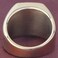 JUDE Jude Jewelers Stainless Steel Signet Ring Black Silver Gold Classical Cocktail Husband Father Valentine Gold 11