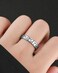 King Ring 4mm Greek Ring Viking Stainless Steel Band for Men Women Silver 8