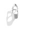 LARVOVUE Gothic Armor Full Joint Ring for Men Women Punk Cool Cosplay Party Knuckle Joint Finger Rings Silver 2 Style