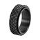 Nanafast Dragon Scale Anxiety Ring for Men Cool Stainless Steel Snake Dragon Scales Spinner Rings Fidget Ring Mens Ring GiftBlack7