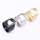 PAMTIER Mens Stainless Steel 2 Pack Beer Bar Tool Creative Versatile Finger Bottle Opener Ring Black Size 8