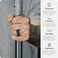 Rinfit Silicone Rings for Men 9mm Wide 2mm Thick Mens Rubber Wedding Bands Infinity Silicone Rings for Him Patented Design Pack D Size 9