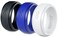 Rinfit Silicone Rings for Men 9mm Wide 2mm Thick Mens Rubber Wedding Bands Infinity Silicone Rings for Him Patented Design Pack F Size 12