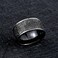 SINLEO Mens Stainless Steel Chinese Ancient 4 Guardian Beasts Ring Dragon White Tiger Suzaku Basalt Carved Black Size 11