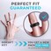 ThunderFit Mens Air Groove 78mm Wide 18mm Thick Silicone Rings Variety Multipack 17
