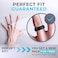 ThunderFit Mens Air Groove 78mm Wide 18mm Thick Silicone Rings Variety Multipack 17