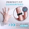 ThunderFit Mens Air Groove 78mm Wide 18mm Thick Silicone Rings Variety Multipack 17
